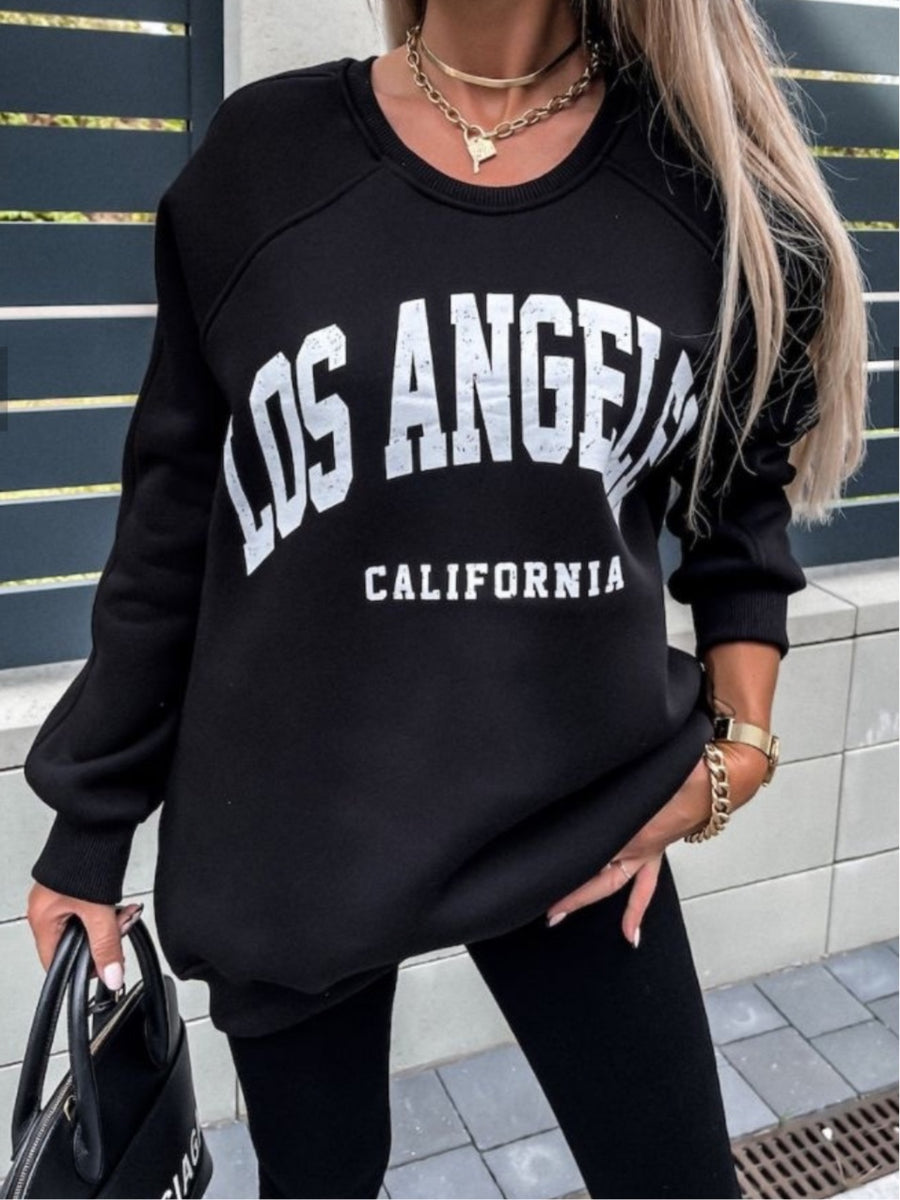 Los Angeles oversized hoodie – shop melanie's boutique
