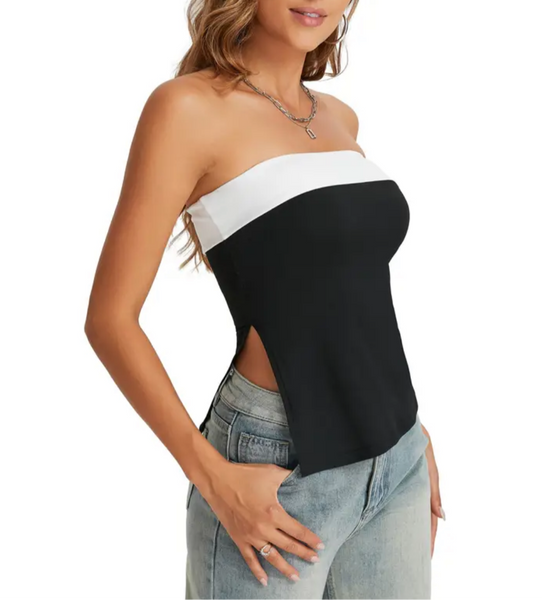 トップス Martin Kim tube top : beige Kim Tube Top – Sage Boutique Shop
